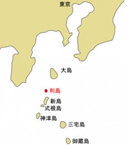 利島の位置