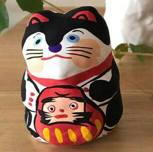 Let’s try making Papier-mache doll one in the world!