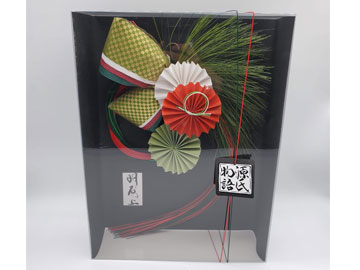 お正月飾り斜めから
