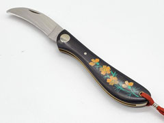 フローリストナイフ メリッタ FG100P　花柄
