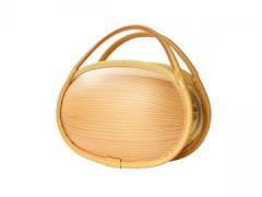 木のバッグ　モナッカ<br>monacca　ishikoroⅡ