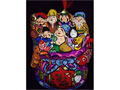 春日部張子人形　宝袋入り七福神