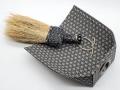 南部ほうき　テーブル箒セット　黒