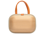 木のバッグ　monacca　bag-kaku-shou　プレーン (BKS-P)【エコアス馬路村】パッケージ写真